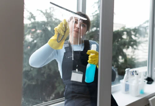Nettoyage de vitres intérieures et extérieures à Fondettes